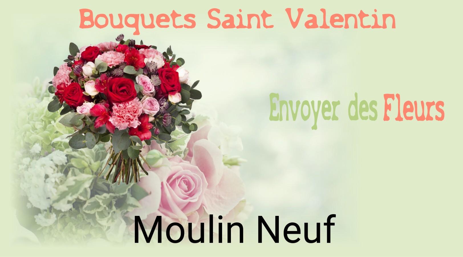 Roses de Saint-Valentin livrées à Moulin-Neuf